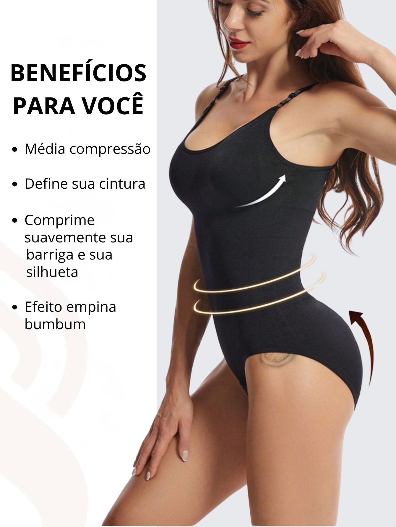 Body Modelador Countorn Slim (modelo tanga)
