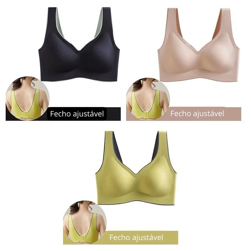 Kit Sutiã Comfort Premium® - 3 unidades