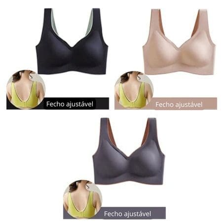 Kit Sutiã Comfort Premium® - 3 unidades