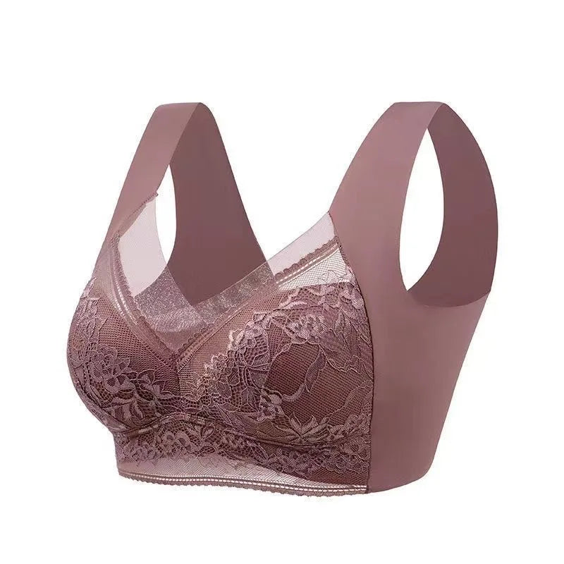 Kit Promocional Sutiã Helena - Plus Size (sem aros e com renda elegante)