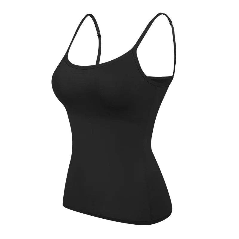 Blusa de Alça com Sutiã Embutido