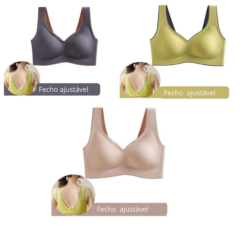 Kit Sutiã Comfort Premium® - 3 unidades