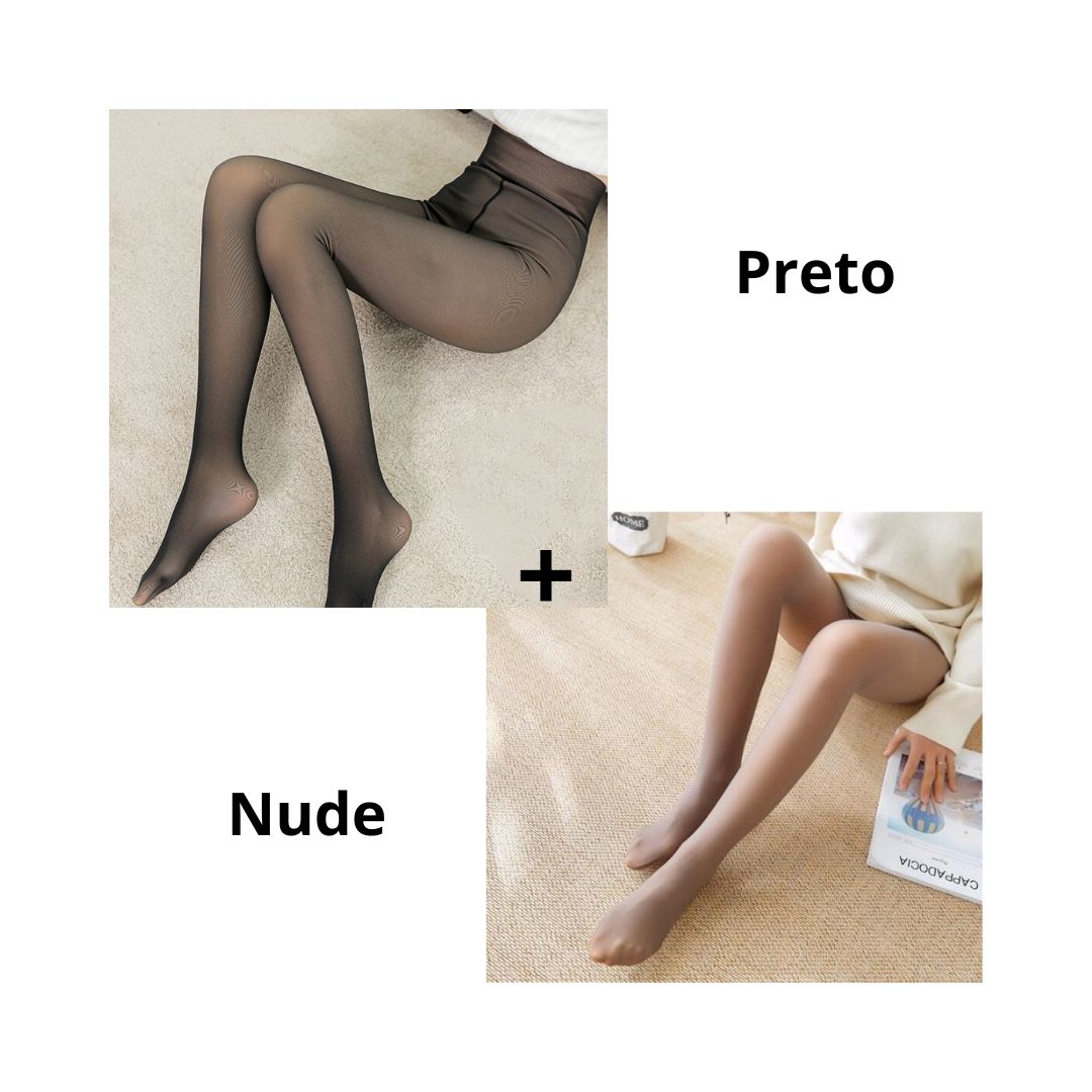 Meia Calça Peluciada Elegance - Compre 1 Leve 2