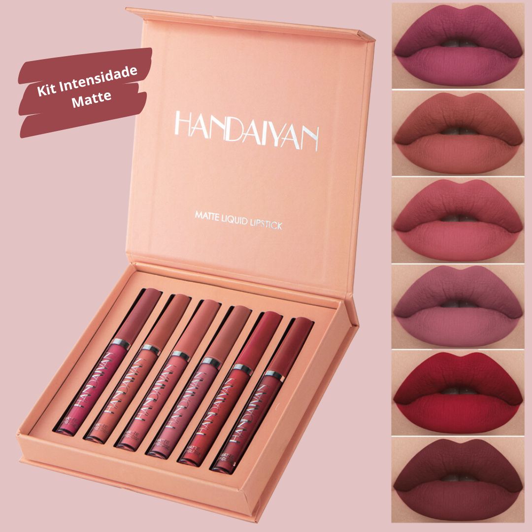 Kit Batom Líquido Matte Ellegance®️ (6 unidades por Kit)