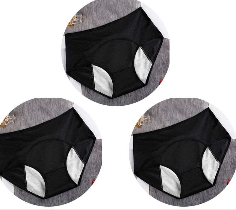 Calcinha Anti-Vazamento Protector - Kit com 3 unidades