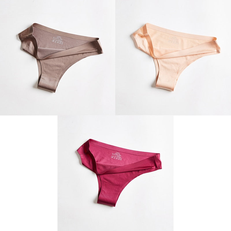 Calcinha sem Costura New Sexy (Kit com 3 unidades)