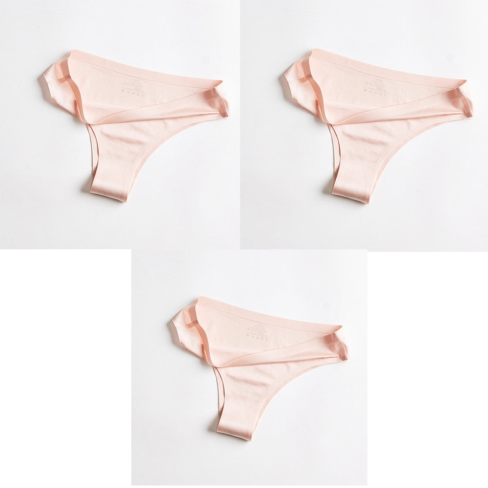 Calcinha sem Costura New Sexy (Kit com 3 unidades)