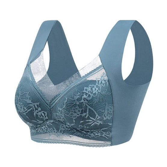 Sutiã Helena em Renda e sem Aros, disponível do tamanho 38 ao 50.