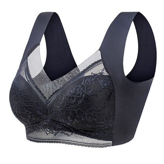 Sutiã Helena em Renda e sem Aros, disponível do tamanho 38 ao 50.