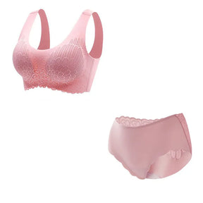 Conjunto Sutiã e Calcinha Extremo Conforto, sem aros e sem costuras. 