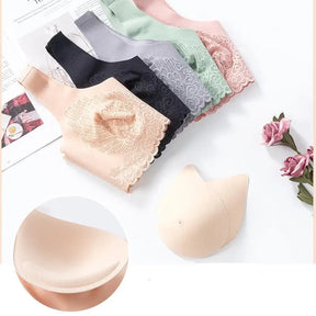 Conjunto Sutiã e Calcinha Extremo Conforto, sem aros e sem costuras. 