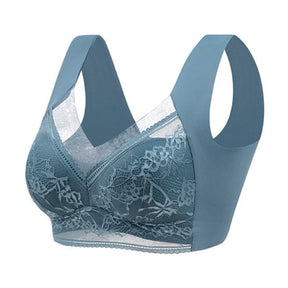 Sutiã Helena em Renda e sem Aros, disponível do tamanho 38 ao 50.