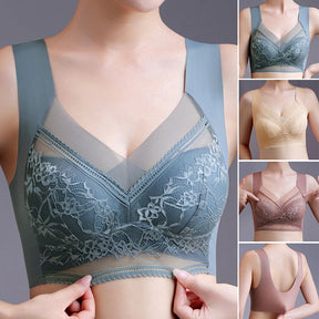 Sutiã Helena em Renda e sem Aros, disponível do tamanho 38 ao 50.